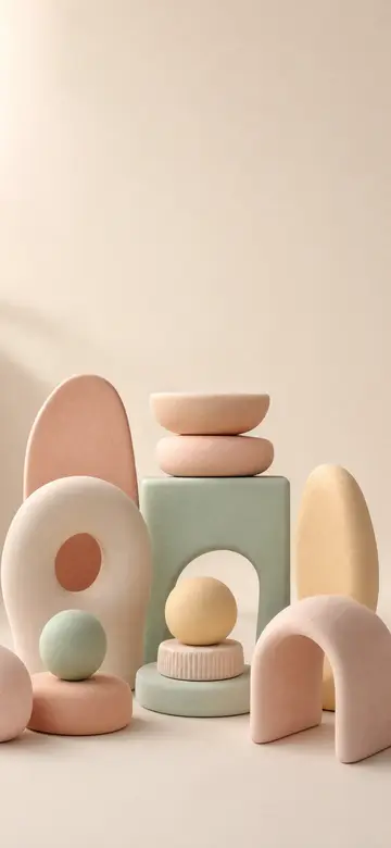 파스텔 점토